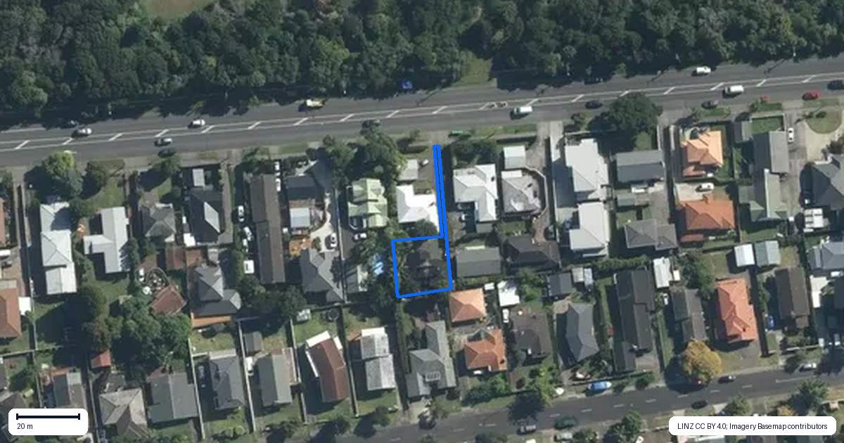 Property context map for 125A Abbotts Way, Remuera, Auckland