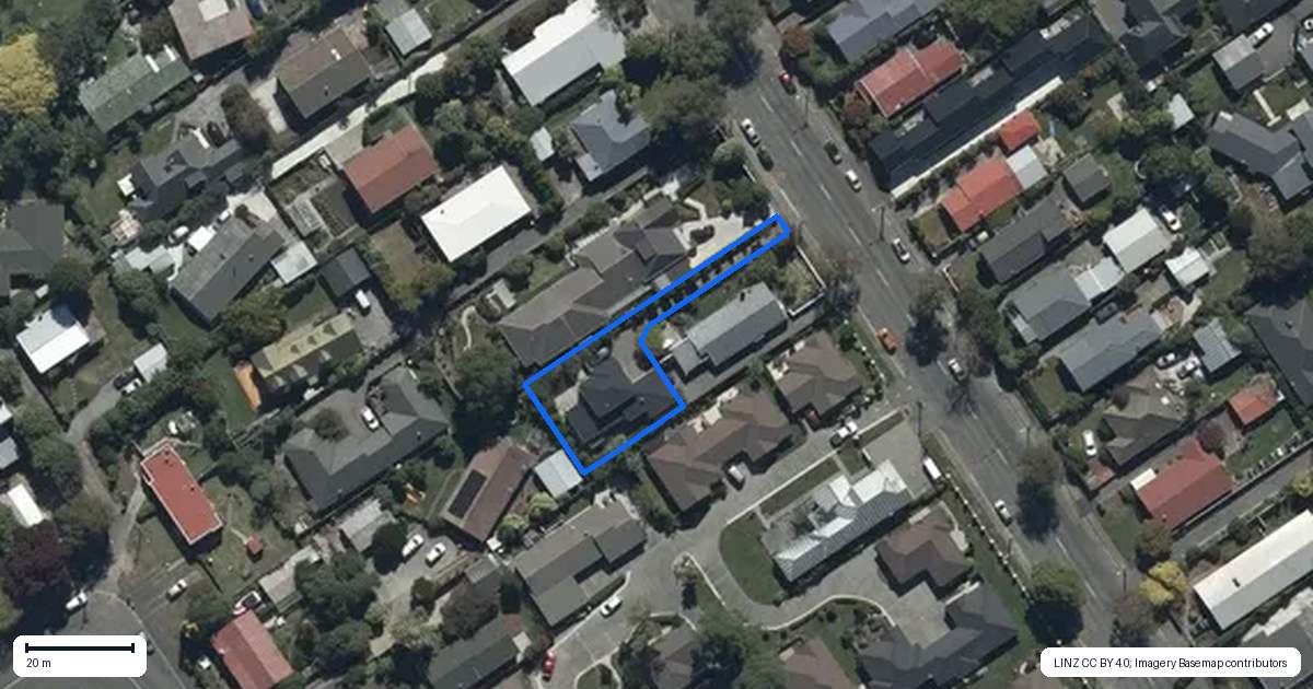 Property context map for 59 Condell Avenue, Papanui, Christchurch