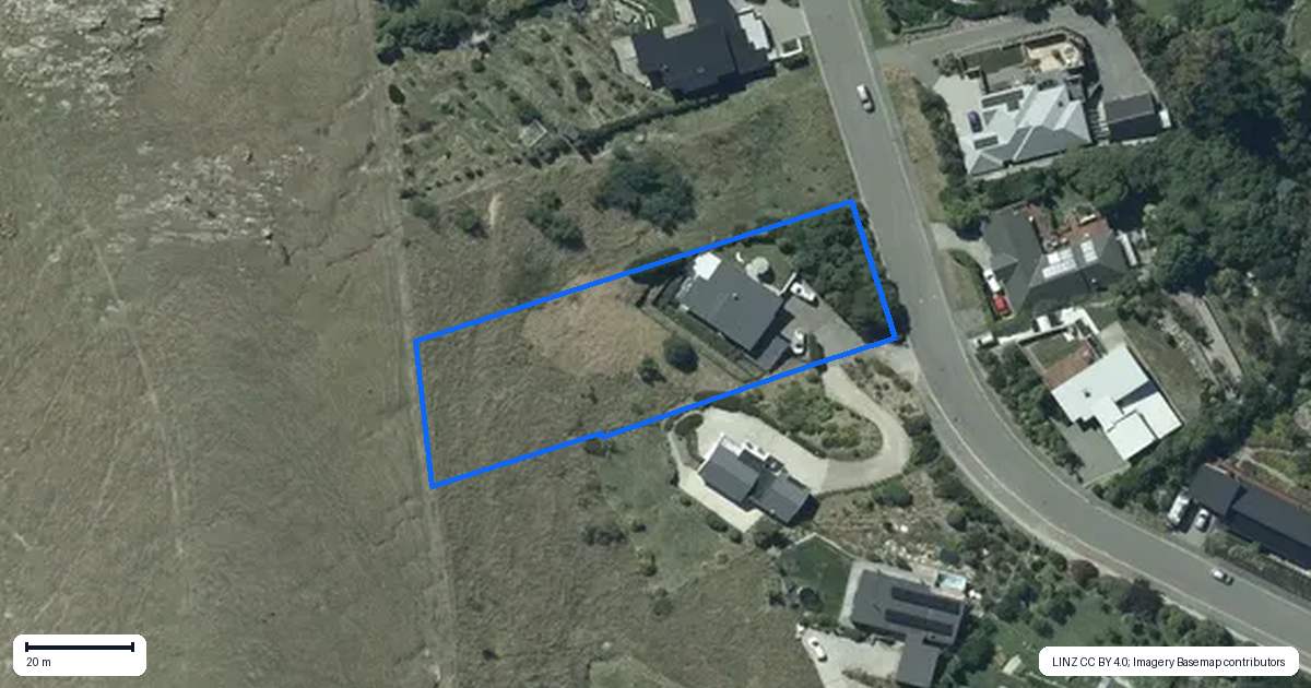 Property context map for 34 Morgans Valley, Heathcote Valley, Christchurch