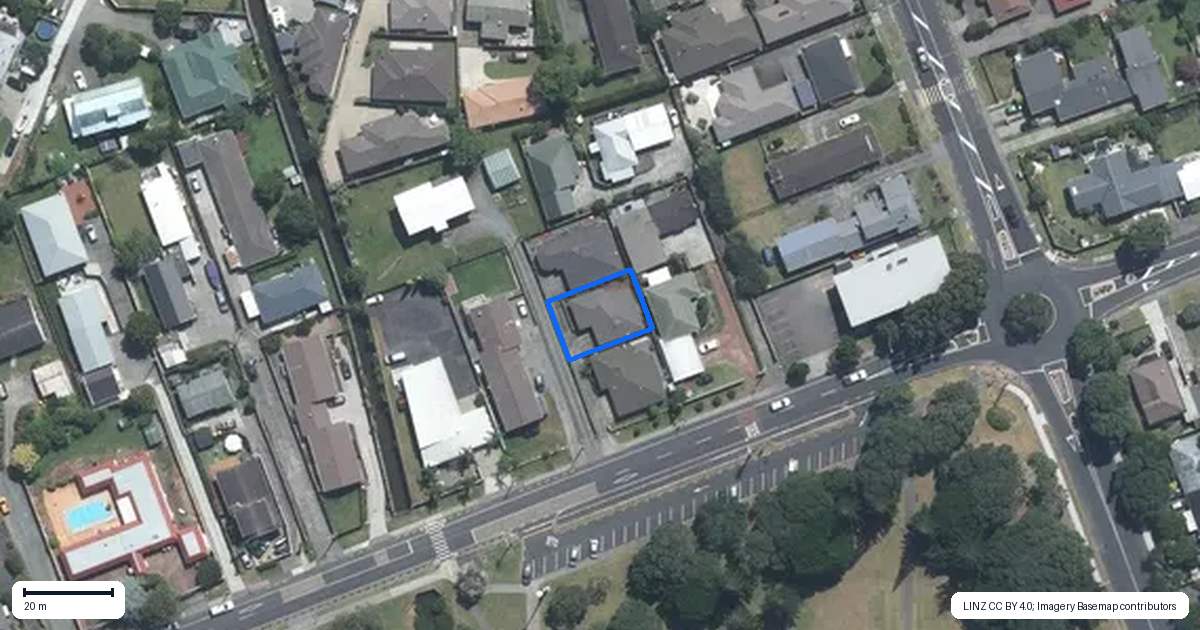 Property context map for 33A Riverside Road, Orewa