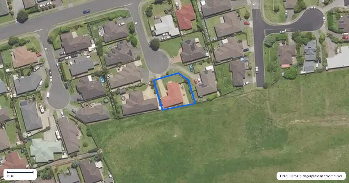 Property context map for 11 Petrel Place, Welcome Bay, Tauranga
