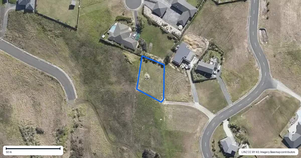 Property context map for 22 Midgard Road, Coopers Beach
