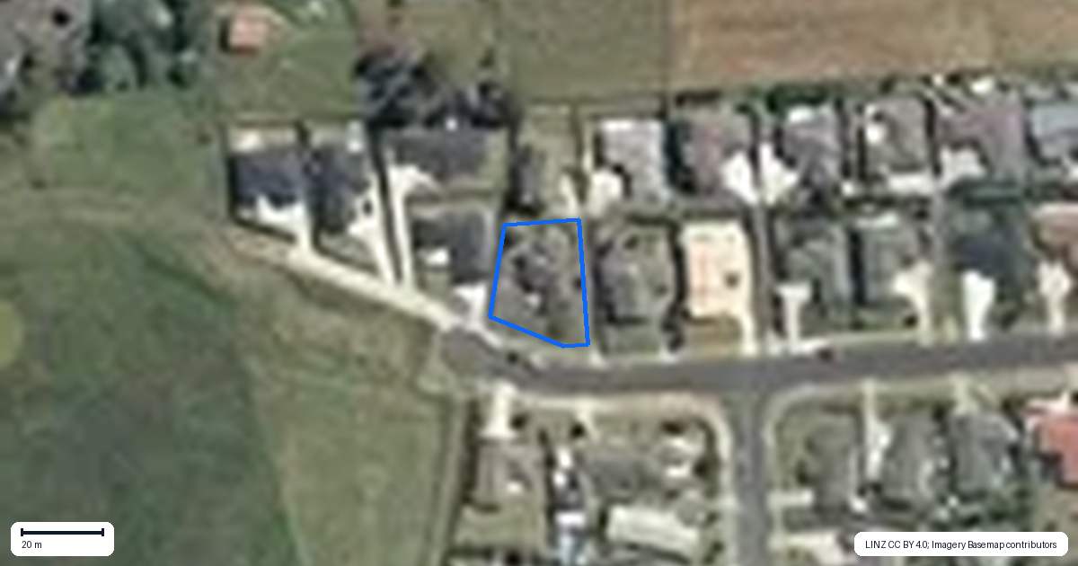 Property context map for 675 Preston Road Extension, Te Awamutu