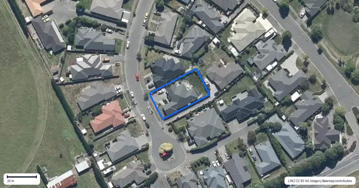 Property context map for 9 Iraklis Close, Templeton, Christchurch