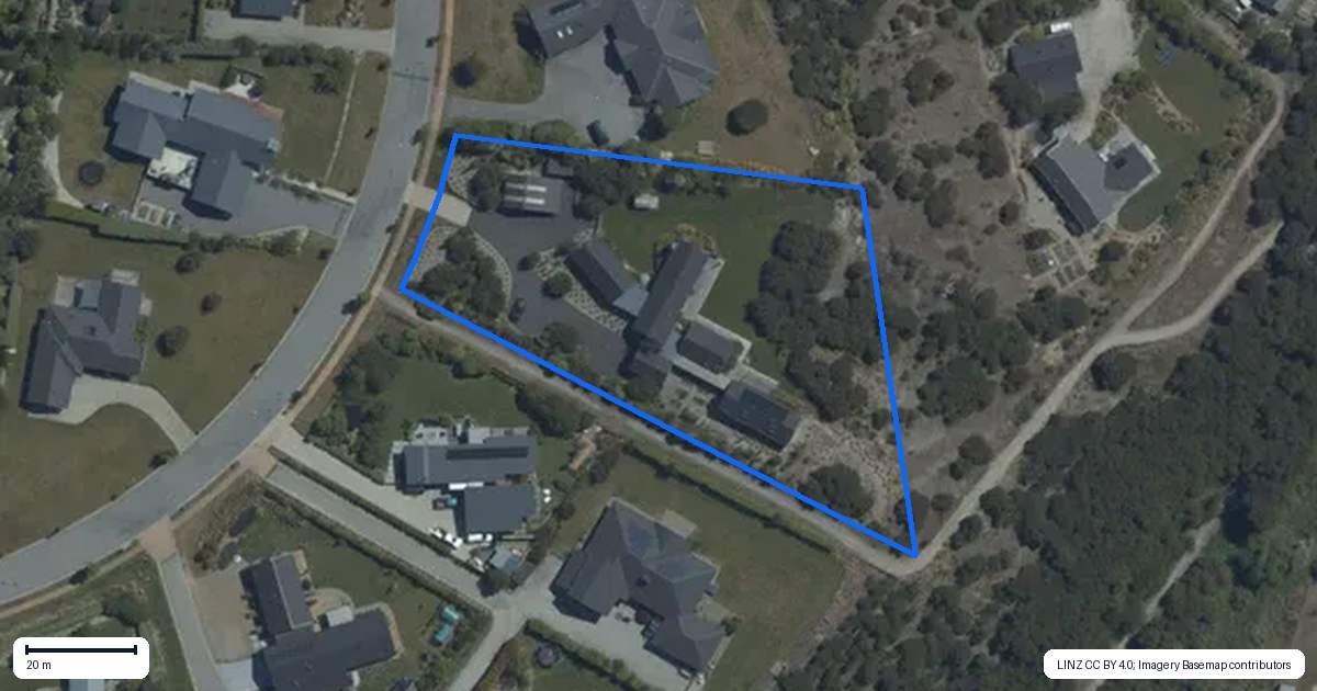 Property context map for 37 Matheson Crescent, Albert Town, Wanaka