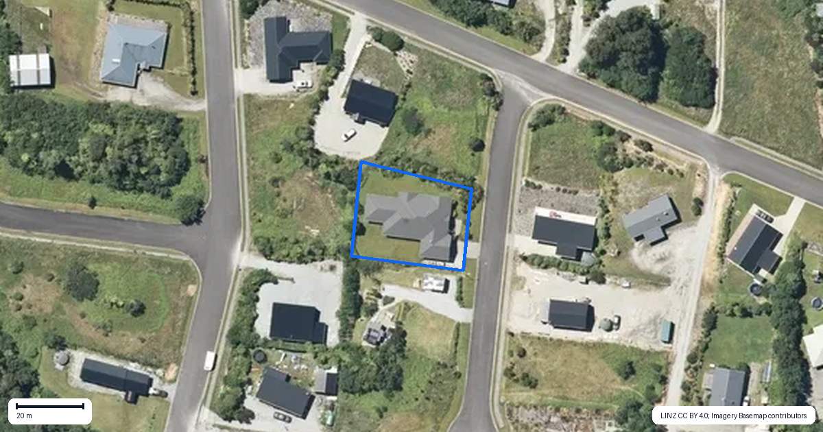Property context map for 4 McFetrick Place, Franz Josef/Waiau
