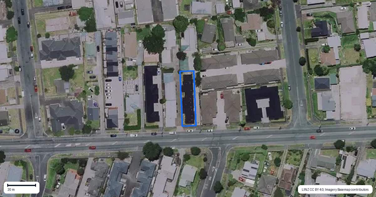 Property context map for 2/152A Killarney Road, Frankton, Hamilton