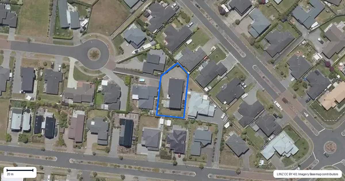 Property context map for 16 Loloma Way, Wharewaka, Taupo