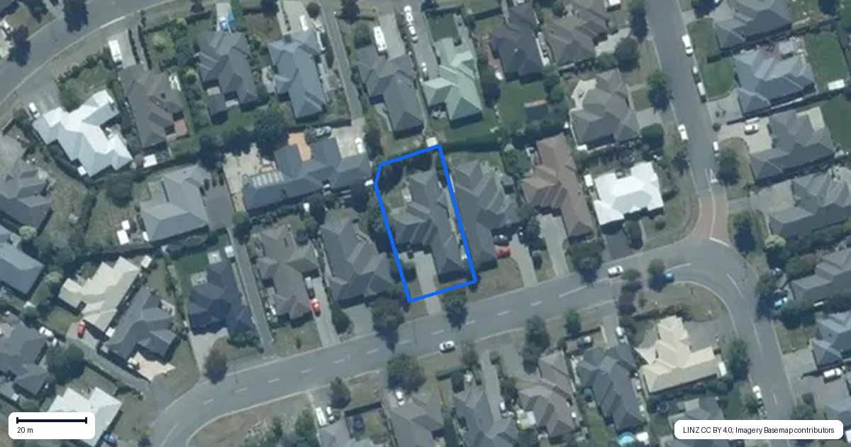 Property context map for 37 Dryden Avenue, Rolleston