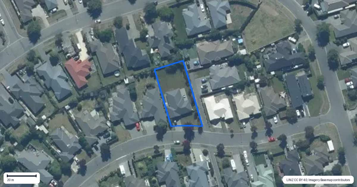 Property context map for 35 Rochester Crescent, Rolleston