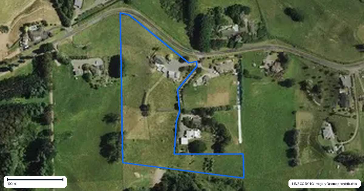 Property context map for 56A Rowe Road, Whatawhata, Hamilton
