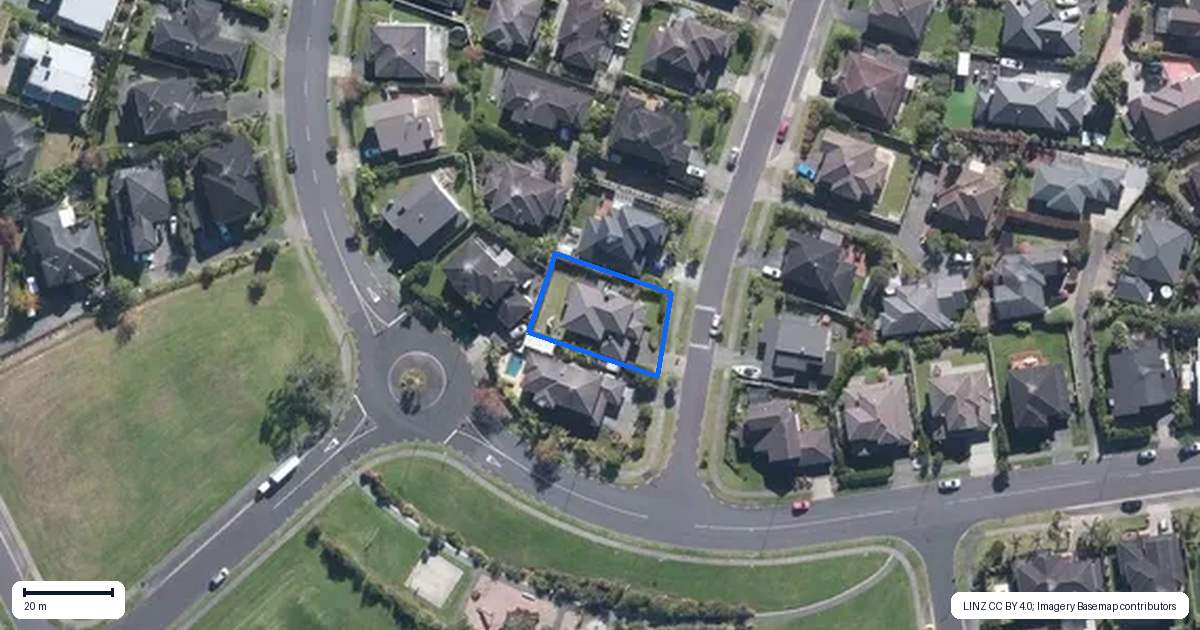 Property context map for 4 Laurel Oak Drive, Schnapper Rock, Auckland
