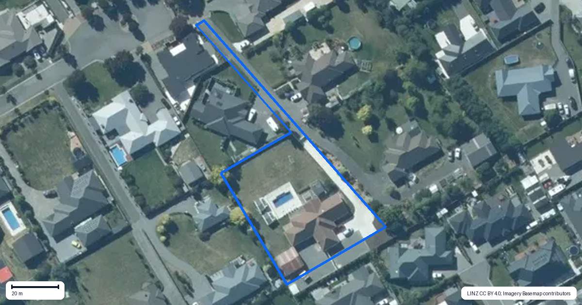 Property context map for 30A Delamare Way, Rolleston