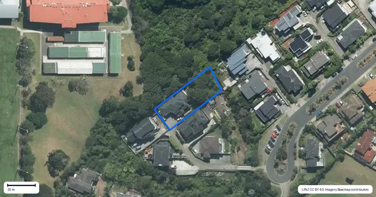 Property context map for 31 Zara Court, Windsor Park, Auckland