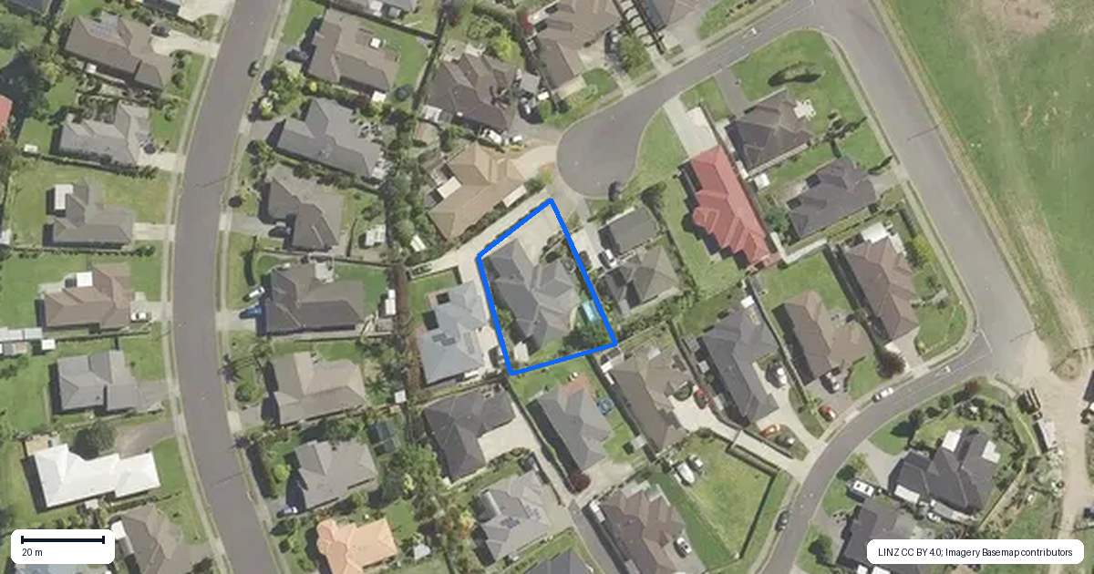 Property context map for 7 Fleur Place, Te Puke