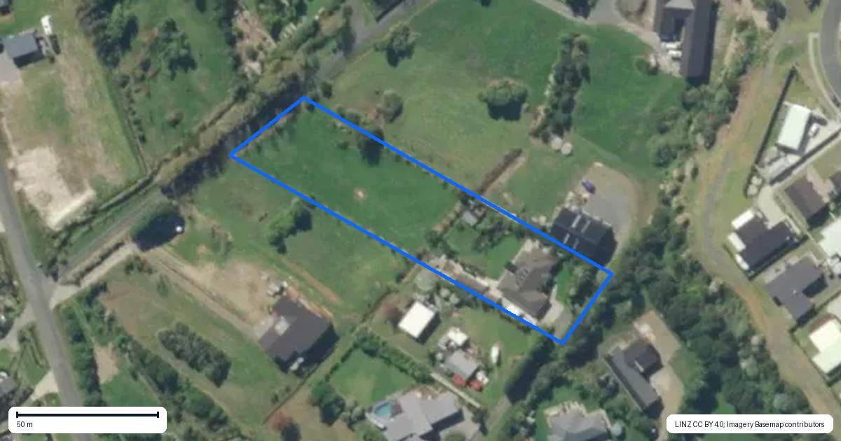 Property context map for 11 Sunrise Lane, Mangawhai Heads, Mangawhai
