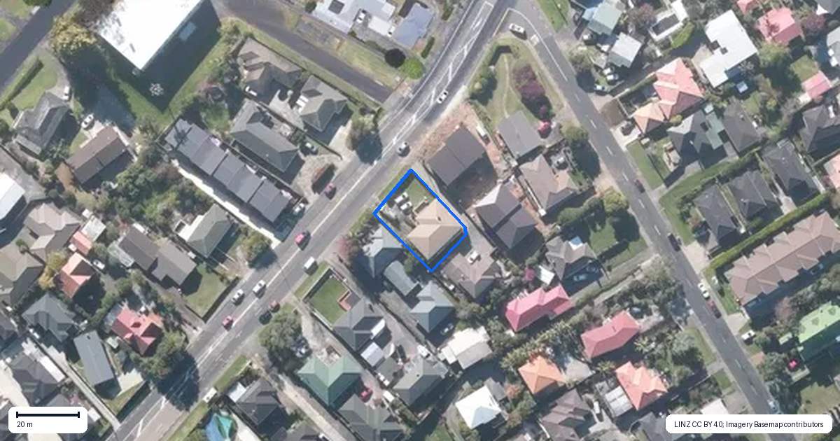 Property context map for 158 Ridge Road, Howick, Auckland