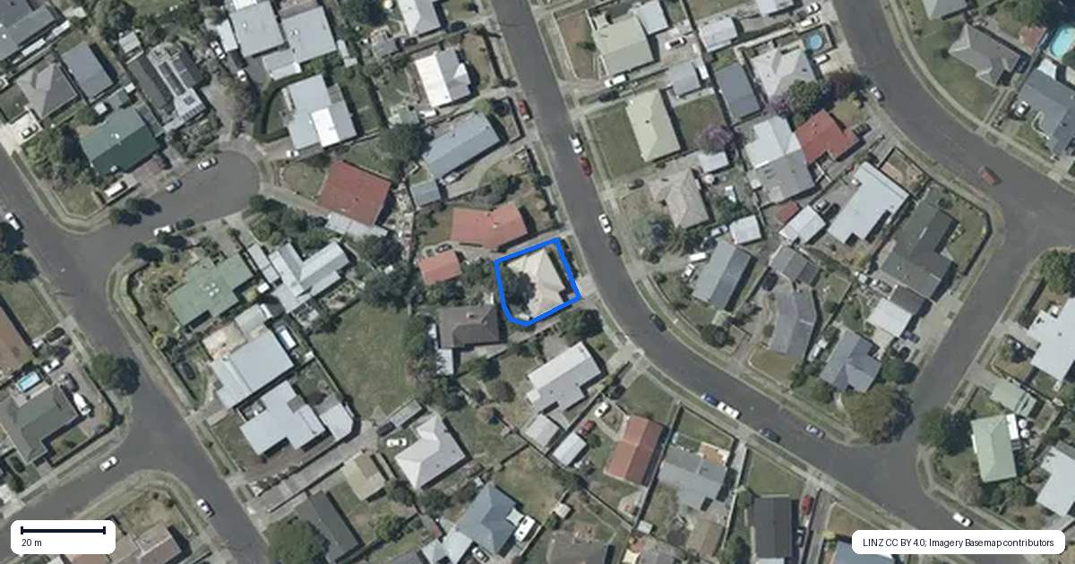 Property context map for 26A Shortland Street, Tamatea, Napier