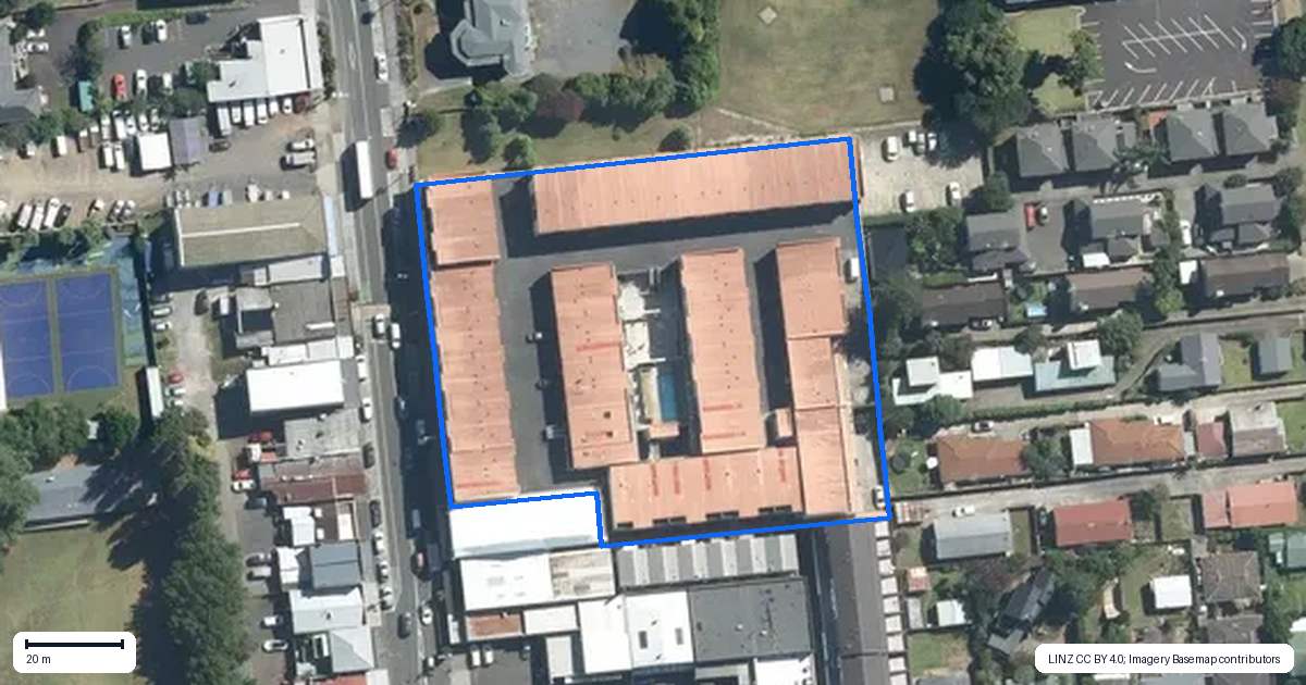 Property context map for 223/287 Onehunga Mall, Onehunga, Auckland