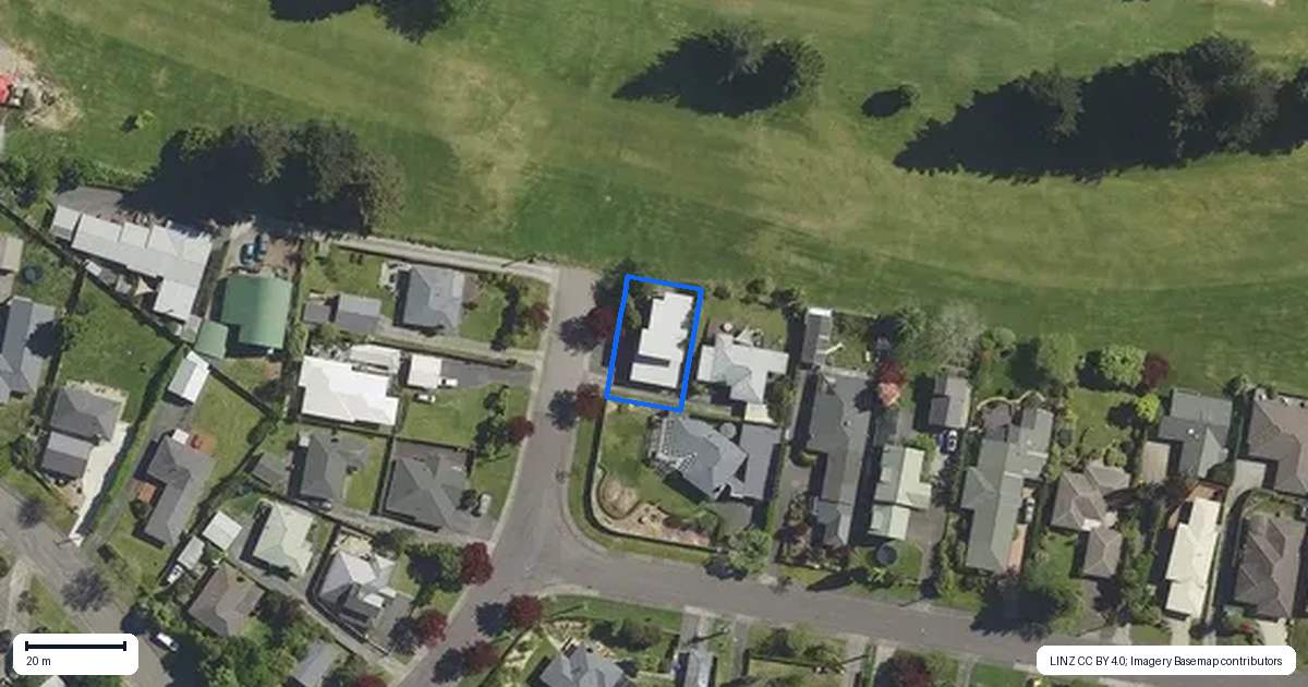 Property context map for 39A Nikau Street, Springfield, Rotorua