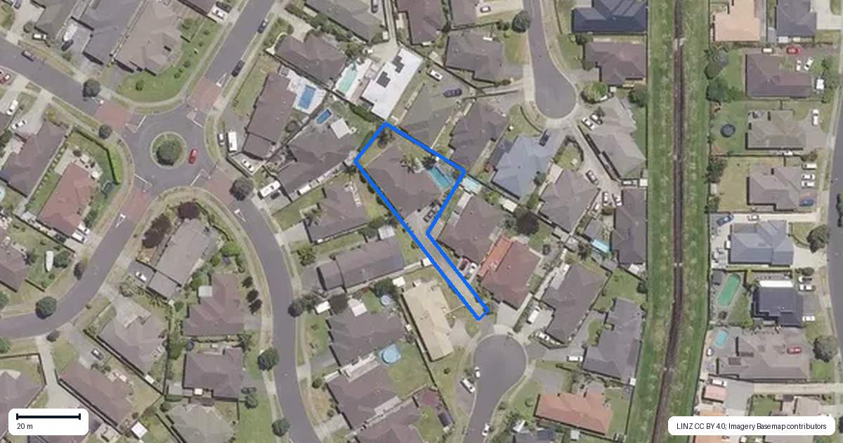 Property context map for 7 Stoneleigh Court, Papamoa Beach, Papamoa