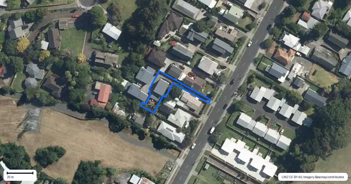 Property context map for 66A Panorama Road, Mount Wellington, Auckland