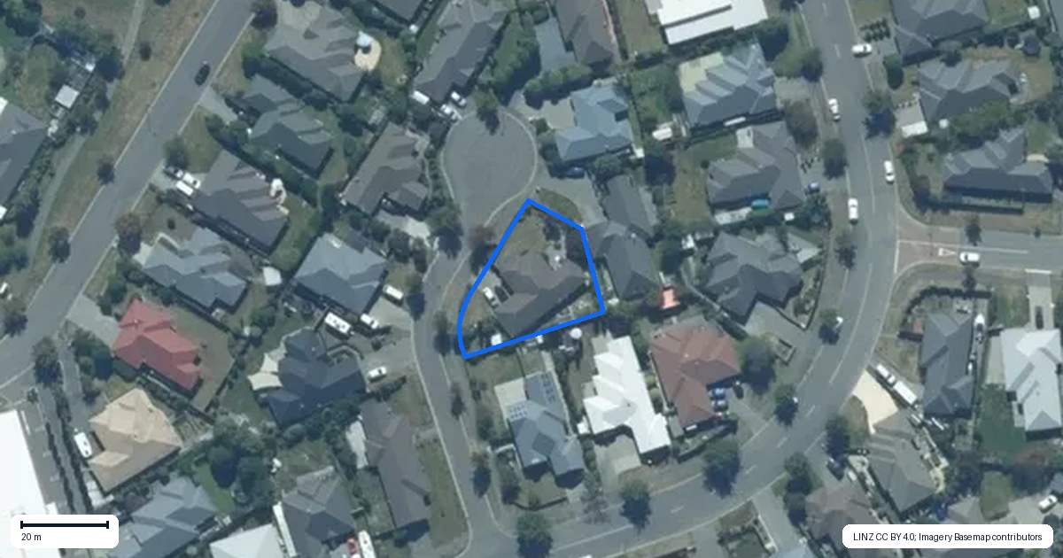 Property context map for 4 Sargeson Court, Rolleston