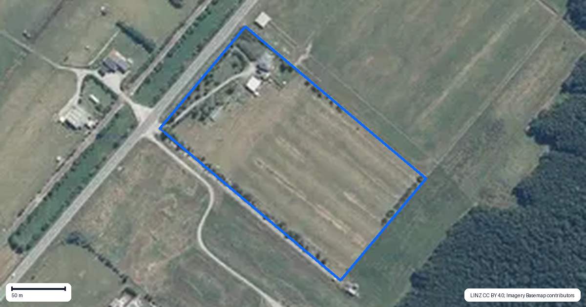 Property context map for 402 Kumara Junction Highway, Arahura Valley, Hokitika