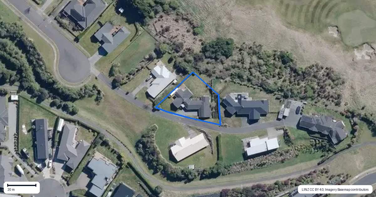 Property context map for 33 Bodes Lane, Kinloch, Taupo