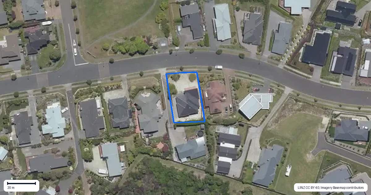 Property context map for 22 Botanical Heights Drive, Waipahihi, Taupo