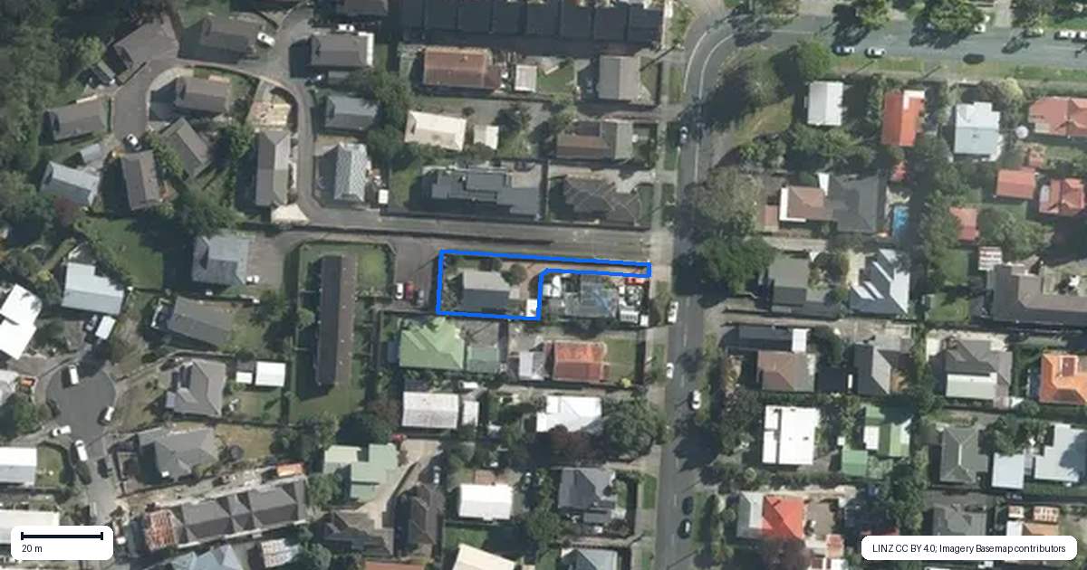 Property context map for 15 Arran Street, Avondale, Auckland