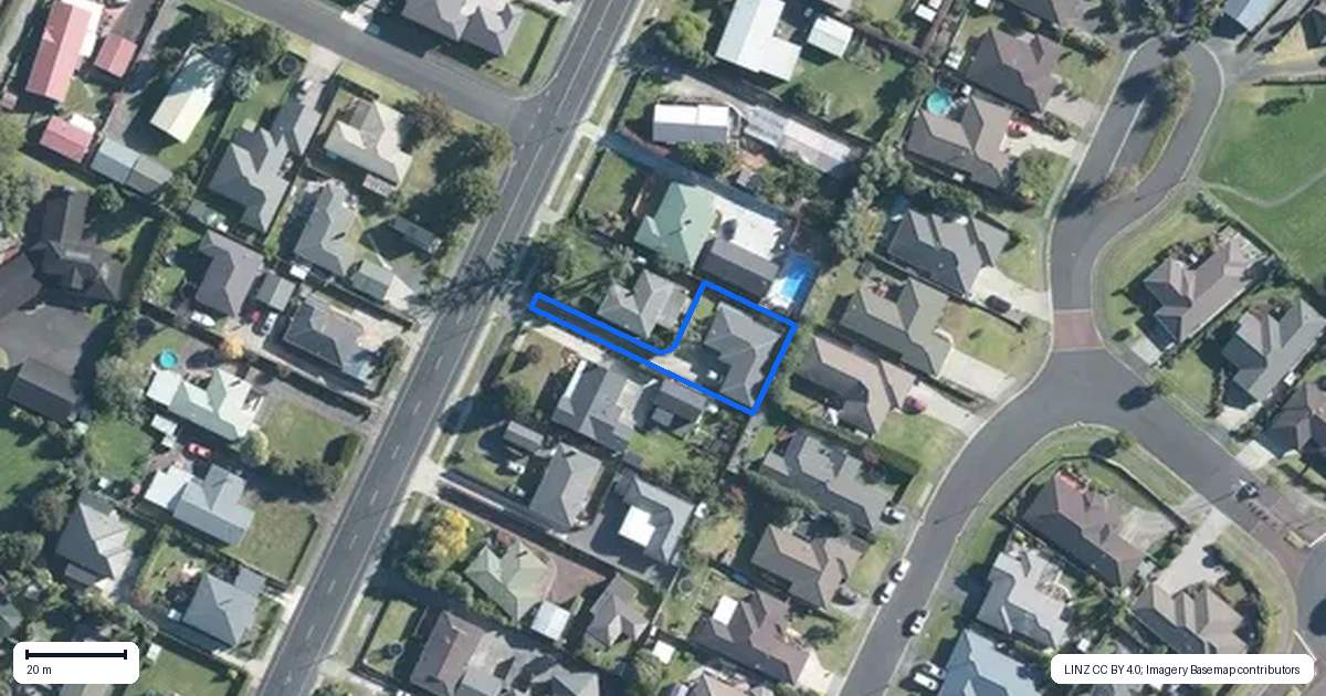 Property context map for 27A Sandspit Road, Waiuku
