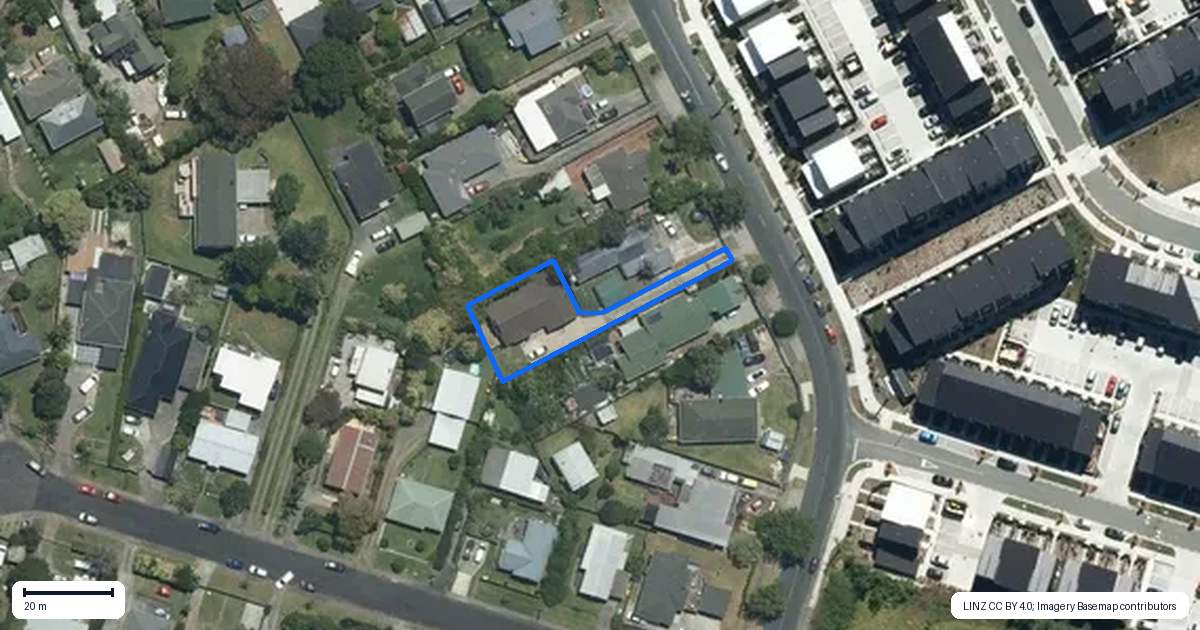 Property context map for 338A Glengarry Road, Glen Eden, Auckland