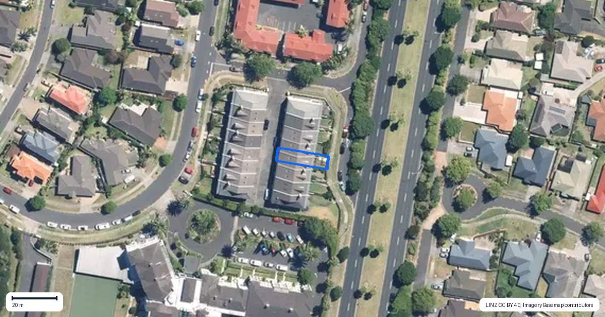 Property context map for 10 Leneford Drive, East Tamaki, Auckland