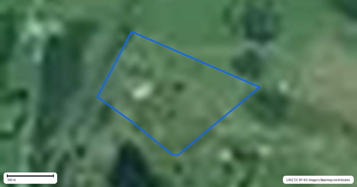 Property context map for 52 Hangatiki East Road, Te Kuiti
