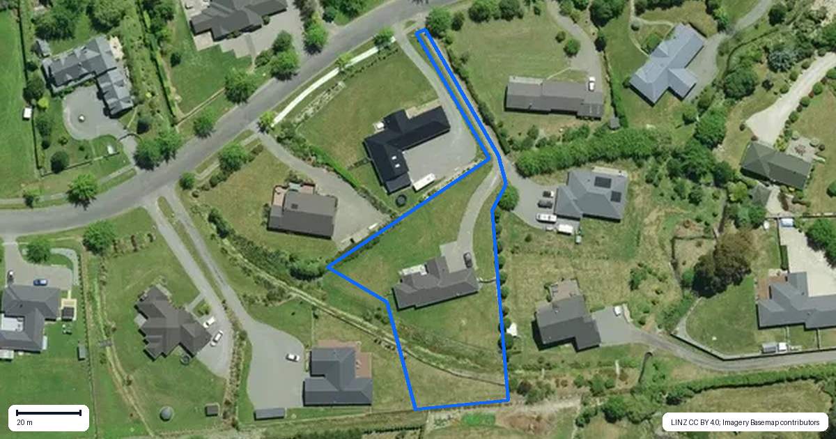 Property context map for 140 Rippingale Road, Hanmer Springs