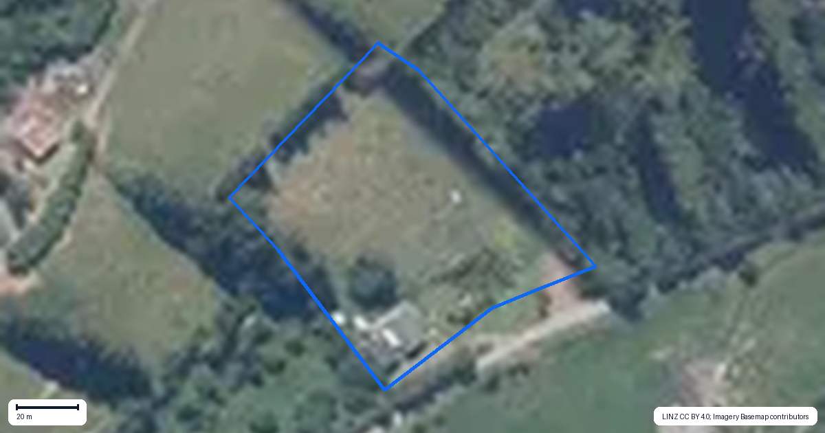Property context map for 506 Lockington Road, Aongatete