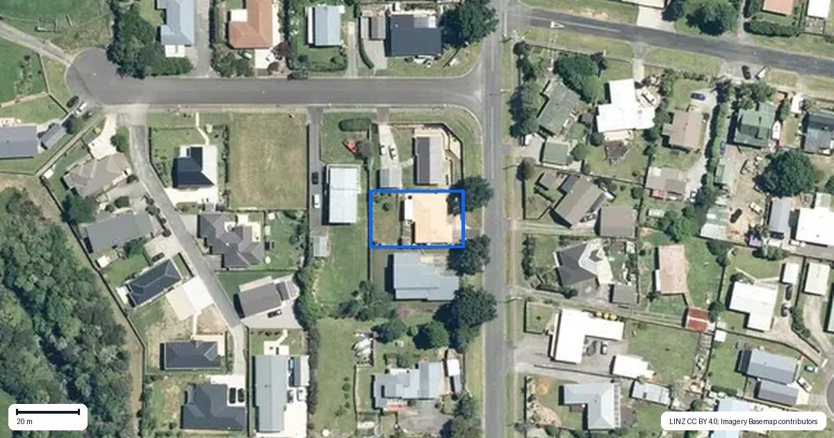 Property context map for 28 Waitete Road, Waihi