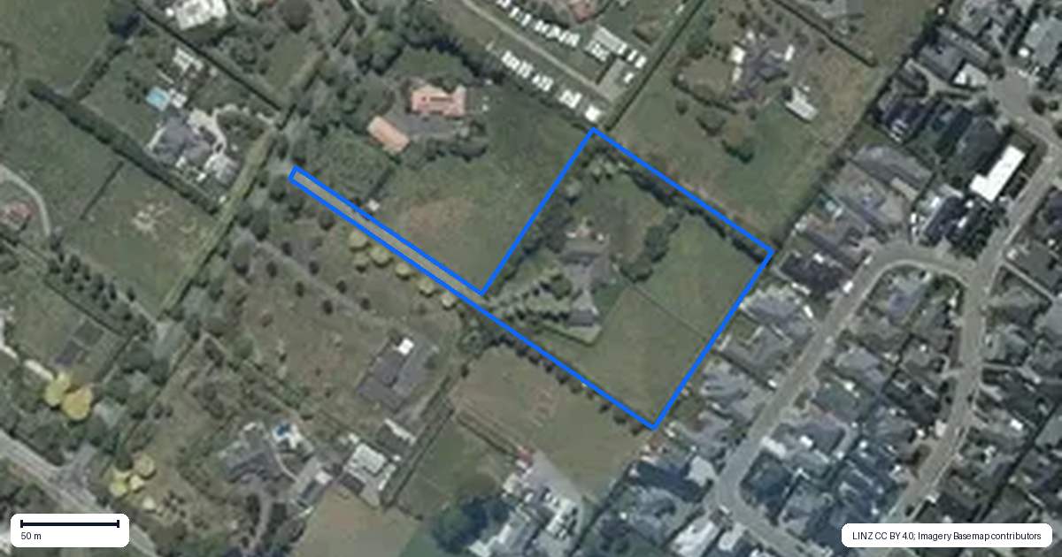 Property context map for 20 Kingcraft Drive, Prebbleton