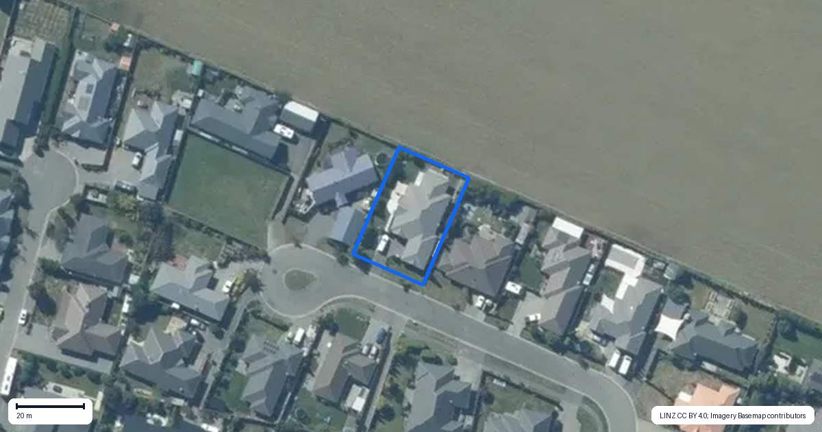 Property context map for 14 Mather Place, Springston