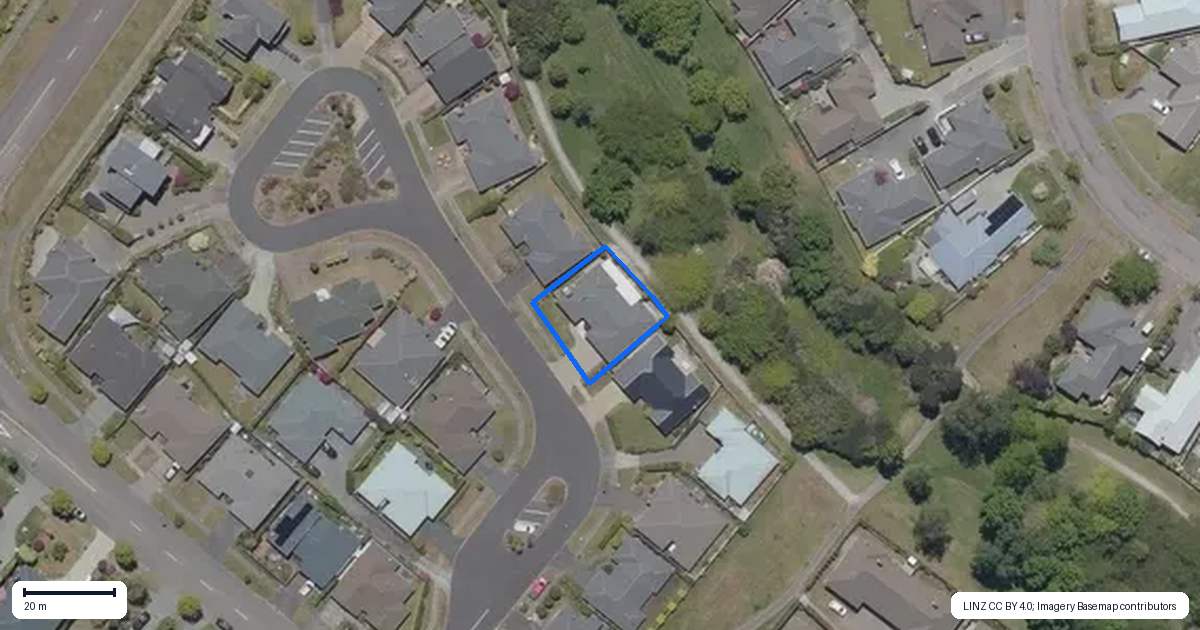Property context map for 14 March Brown Place, Nukuhau, Taupo