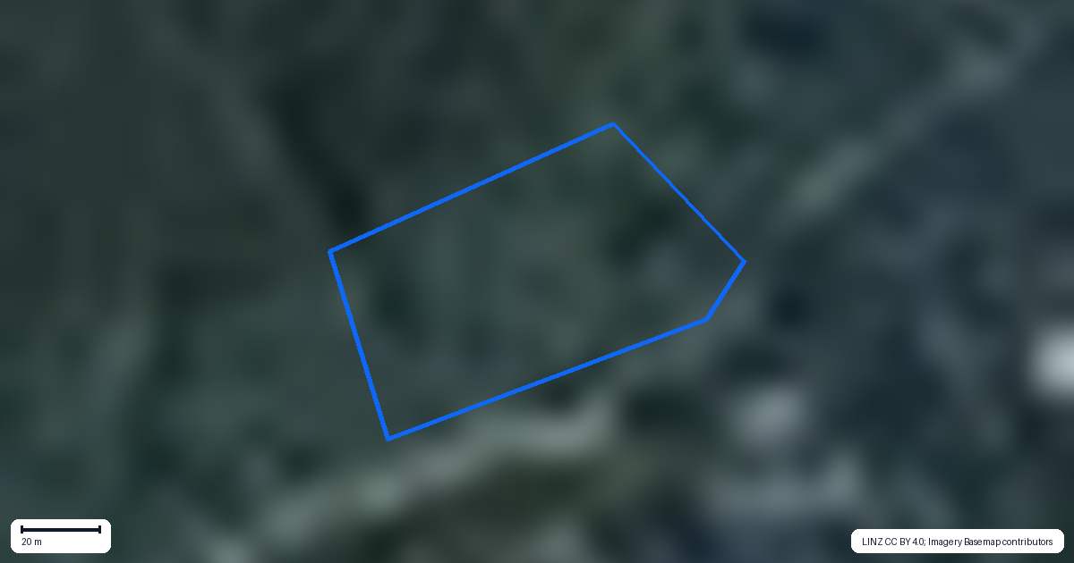 Property context map for 108 Oromahoe Road, Opua