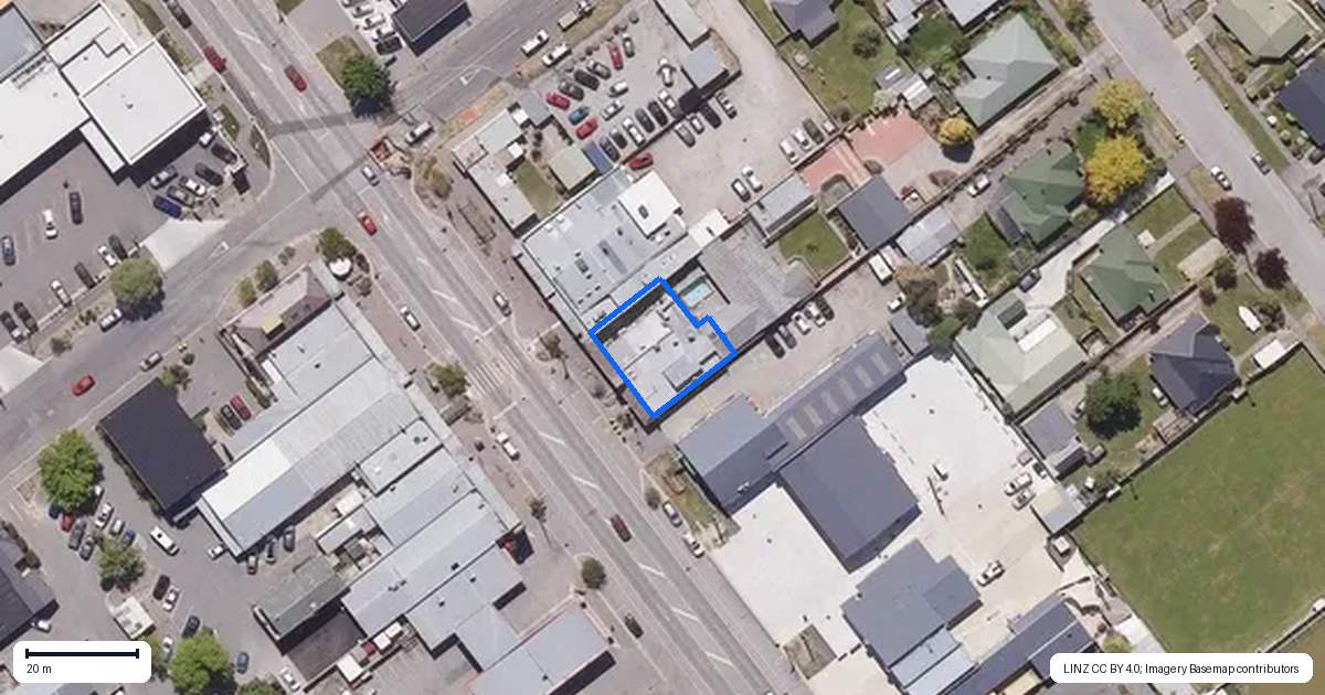 Property context map for 49 Centennial Avenue, Alexandra