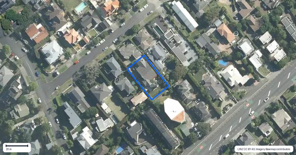 Property context map for 9 Keith Avenue, Remuera, Auckland
