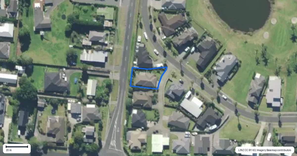 Property context map for 82 Barbados Way, One Tree Point, Whangarei