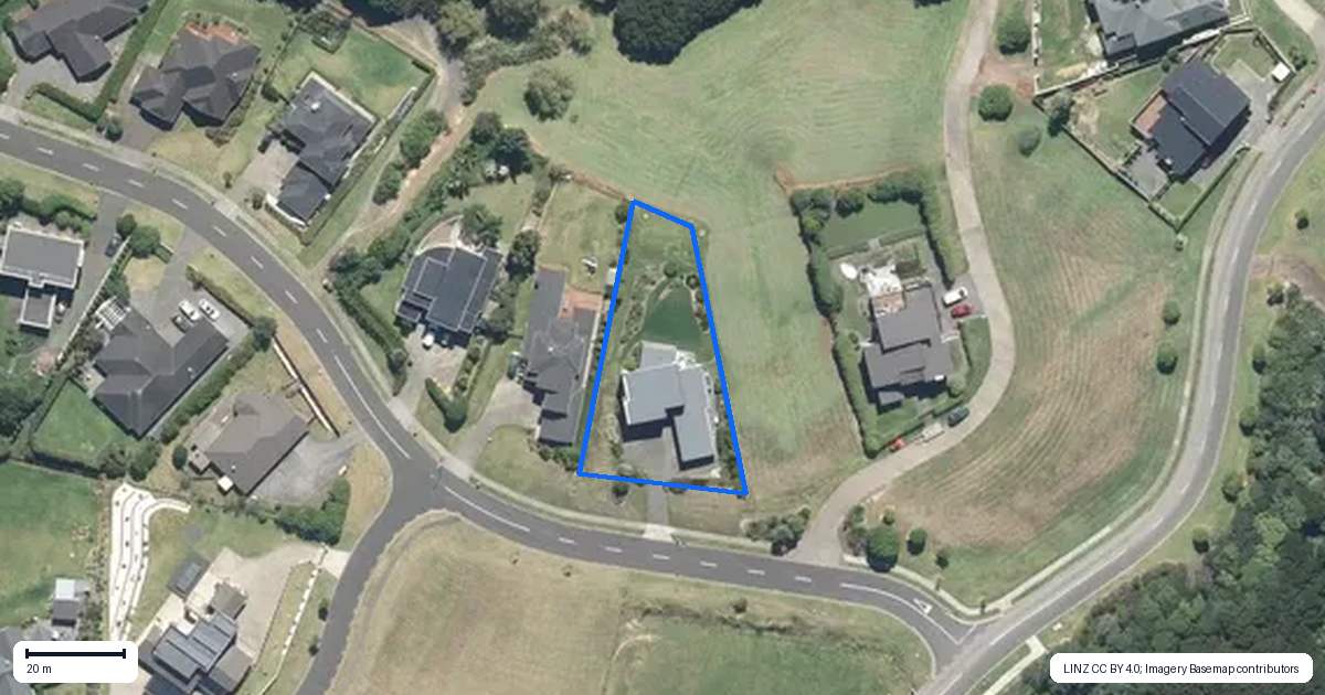 Property context map for 49 Sovereign Street, Flat Bush, Auckland