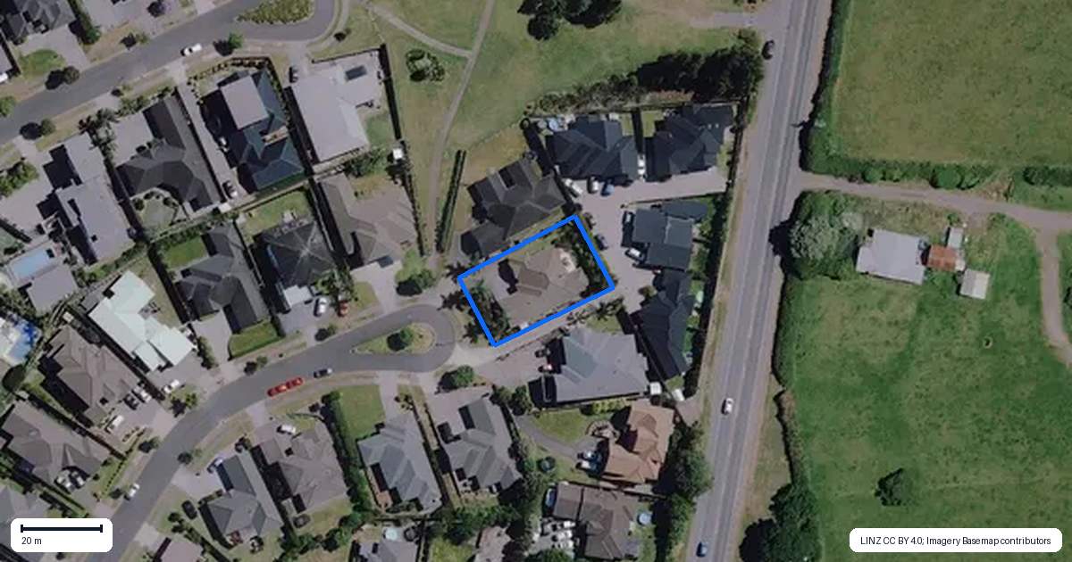 Property context map for 41 Heathfield Avenue, Huntington, Hamilton
