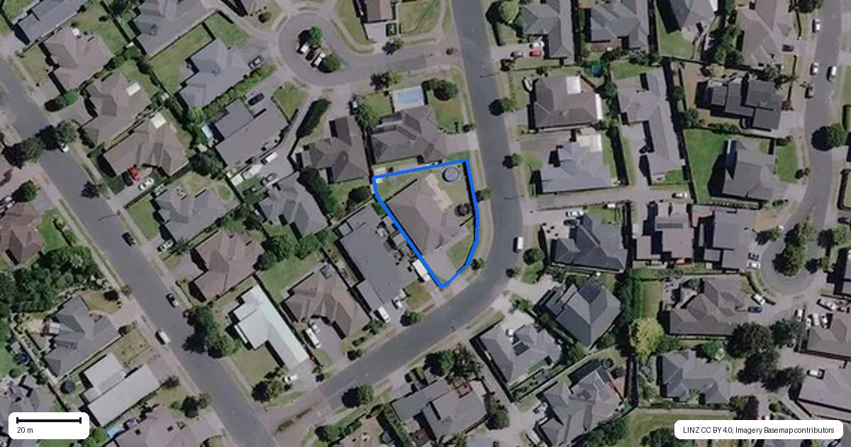 Property context map for 7 Heathfield Avenue, Huntington, Hamilton