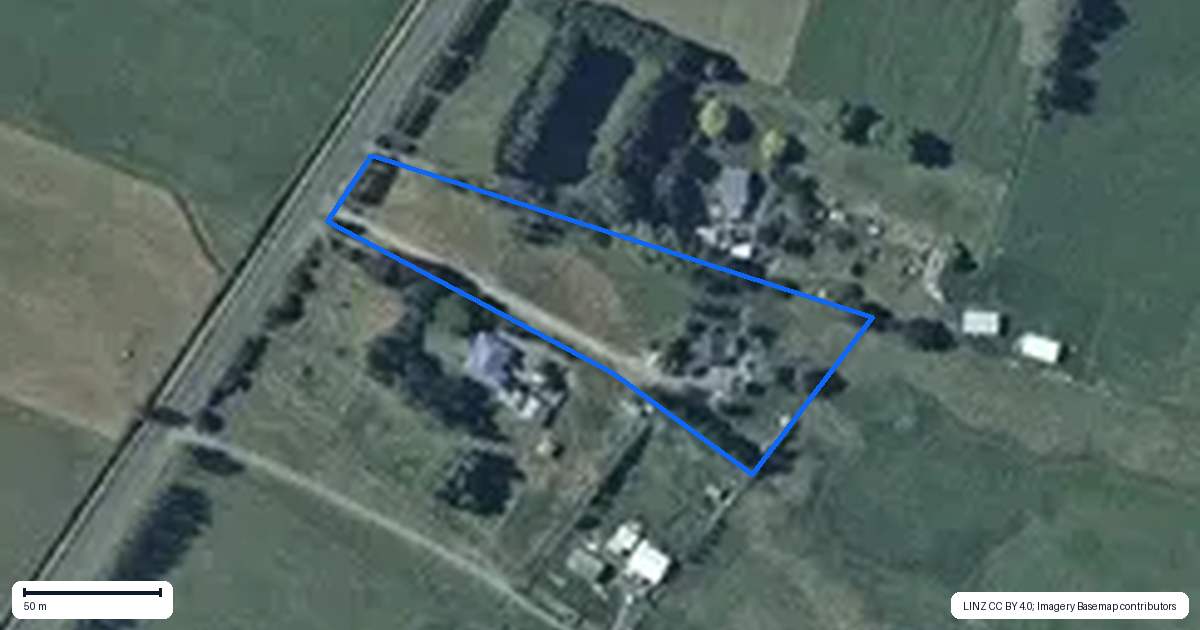 Property context map for 227 Kellow Road, Rongotea