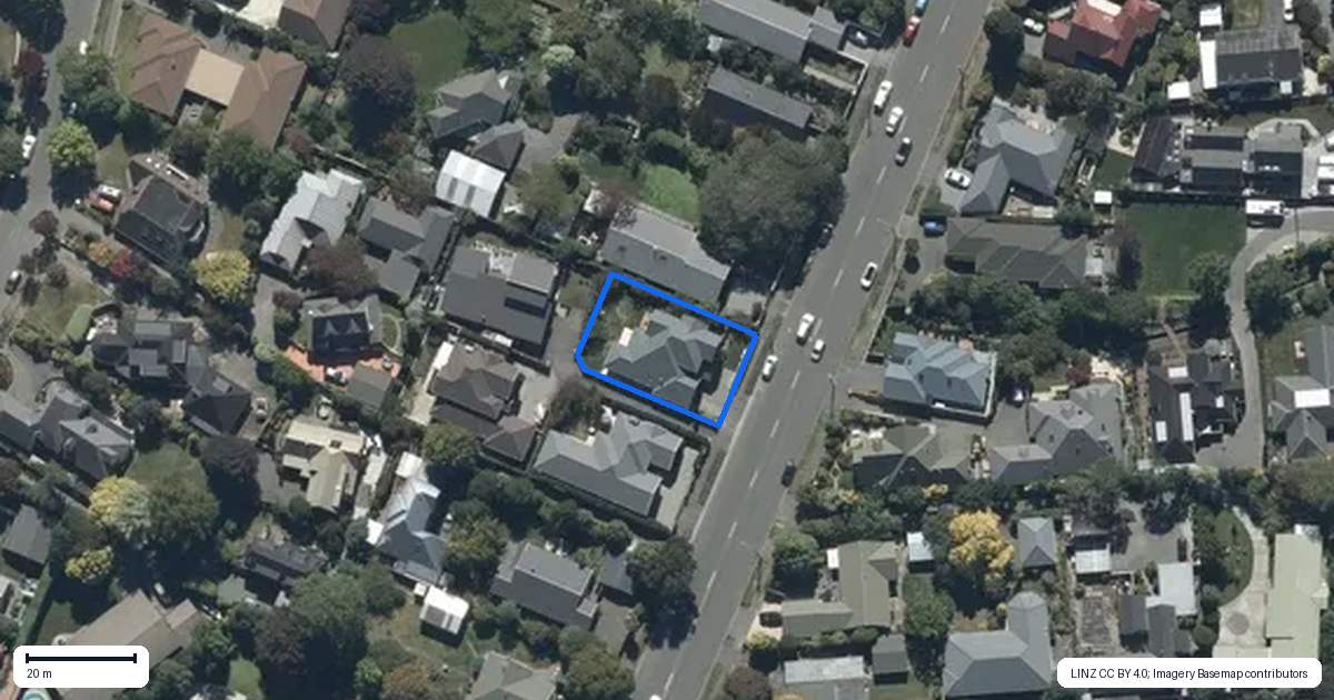 Property context map for 313 Withells Road, Avonhead, Christchurch